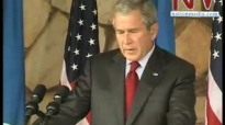 Bush calls for democracy in Rwanda Day 3 of EA tour Feb 19