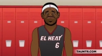 Wrong: Why So Sad, Lebron? (Lebron James Crying In The Locker Room After Loss) [Cartoon Parody
