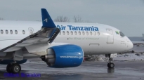 Air Tanzania's FIRST Airbus A220-300 (BCS3) Departing, Go Around & Landing in Montreal (YMX/CYMX)