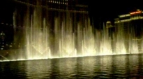 Bellagio Fountain Show at Nite